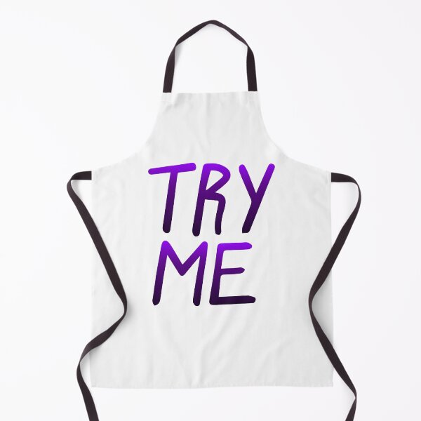 Item preview, TRY ME designed and sold by SarcasticWords.