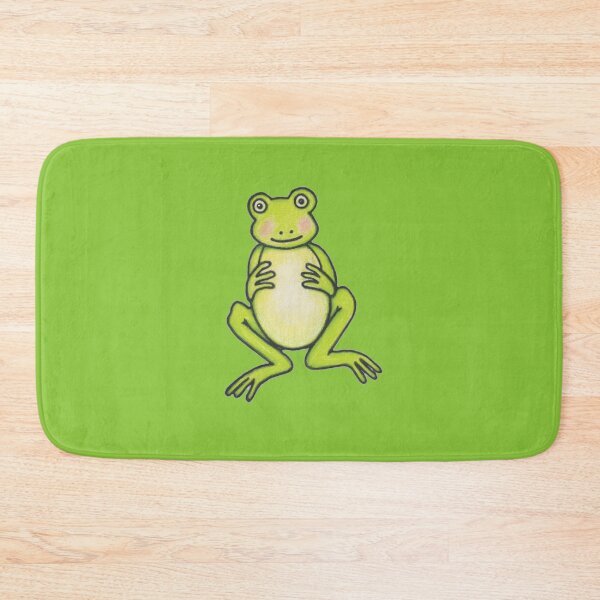 Item preview, Cute Green Frog designed and sold by Freddie Levin.