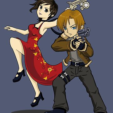 Leon and Ada - Resident Evil - Sticker