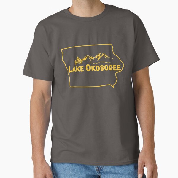 Item preview, Lake Okobogee, Iowa designed and sold by CowBeck.