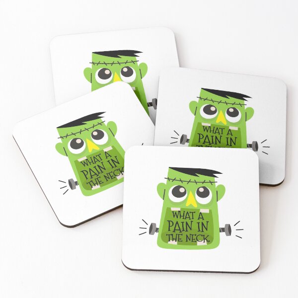 Item preview, Frankenstein puns - What a pain in the neck designed and sold by lettersbysid.