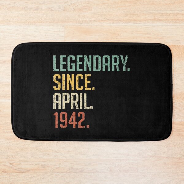 Item preview, Legendary Since April 1942 79th Birthday Gift 79 Years Old Vintage April 1942 designed and sold by Takatv.