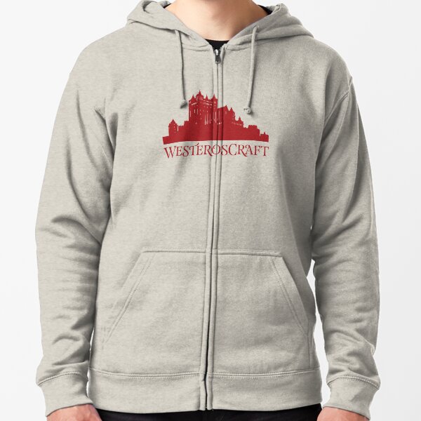 WesterosCraft Red Castle Zipped Hoodie