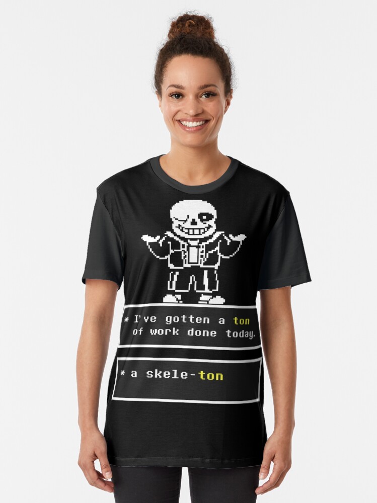 undertale sans t shirt