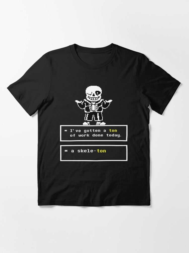 undertale sans shirt