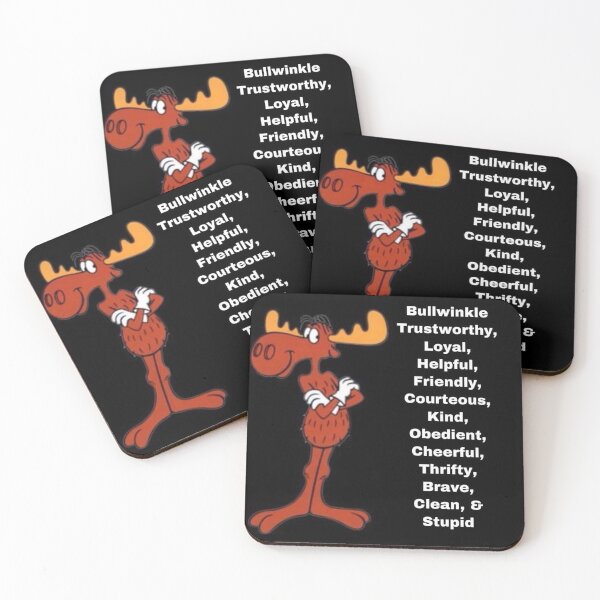 Item preview, Bullwinkle Scout Swear designed and sold by LisaMPierce1990.