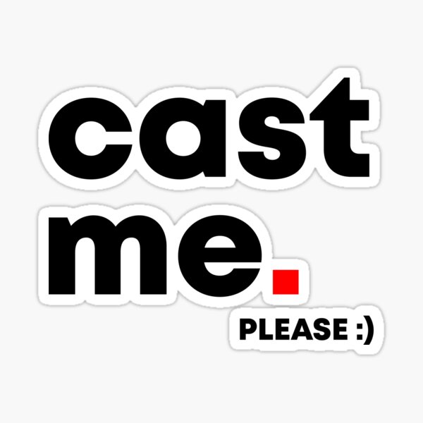 cast-me-please-actor-actress-sticker-for-sale-by-sutra-lotus-co-redbubble