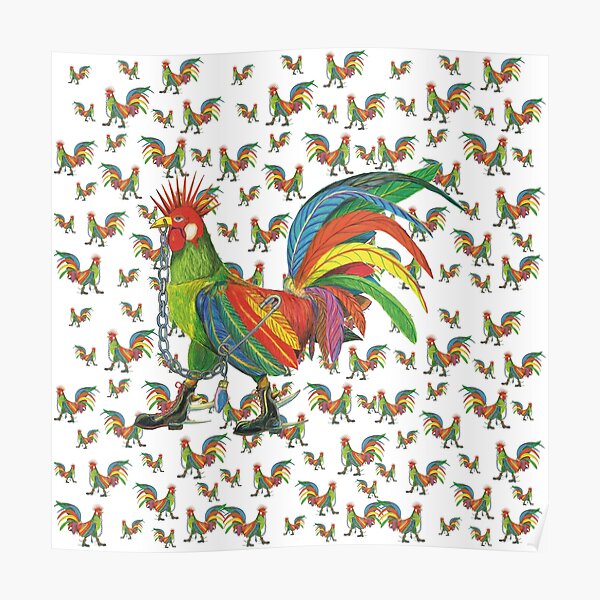 Punky Rooster Big Little Poster