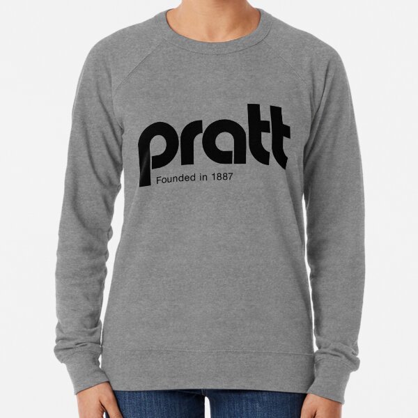 Pratt - retro logo dorado Sudadera ligera
