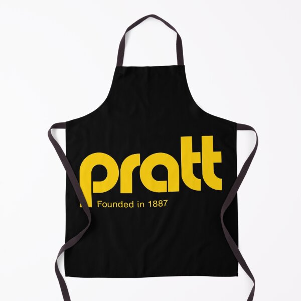 Item preview, Pratt - retro logo black and gold designed and sold by CreativeGiant.