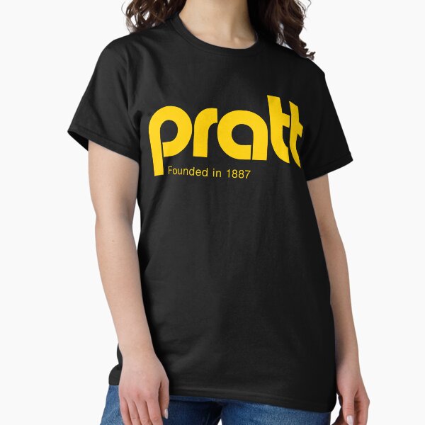 Item preview, Pratt - retro logo black and gold designed and sold by CreativeGiant.