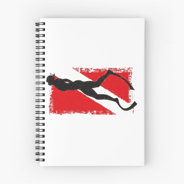 Item preview, Diver/Snorkeler Flag With Lady  ScubaDiver designed and sold by loveoceanair.
