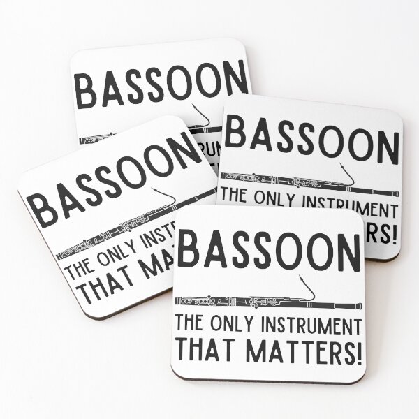 Item preview, Bassoon - the only instrument that matters! designed and sold by good vibes clothing.