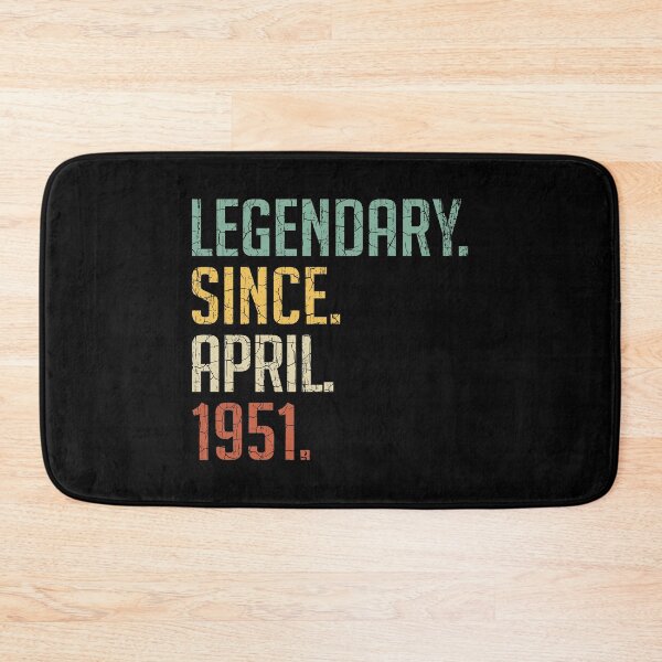 Item preview, Legendary Since April 1951 70th Birthday Gift 70 Years Old Vintage April 1951 designed and sold by Takatv.