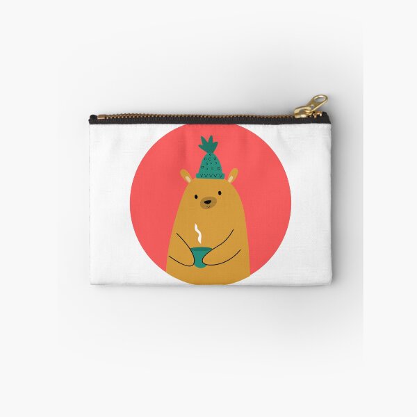 Item preview, A Bear enjoying Tea - Green Tea designed and sold by CozyMarket.