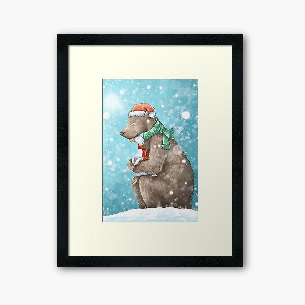 Thankful to be Together Framed Art Print