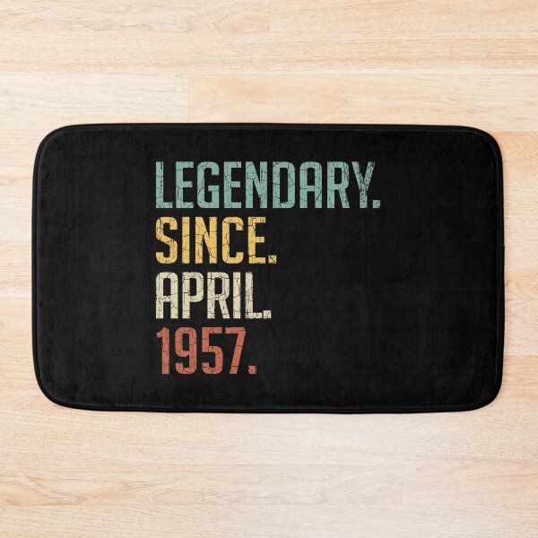 Item preview, Legendary Since April 1957 64th Birthday Gift 64 Years Old Vintage April 1957 designed and sold by Takatv.