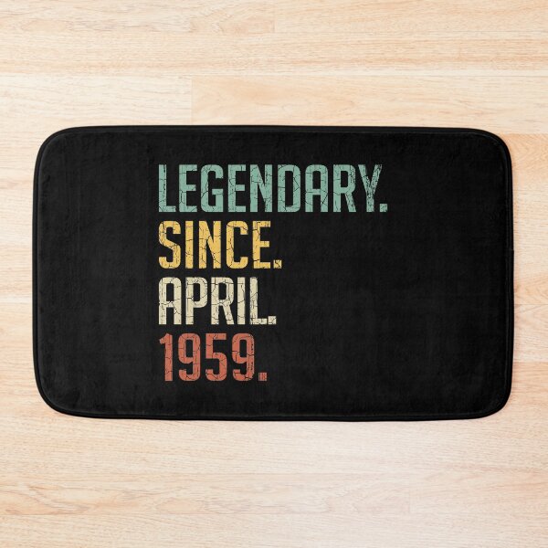 Item preview, Legendary Since April 1959 62nd Birthday Gift 62 Years Old Vintage April 1959 designed and sold by Takatv.