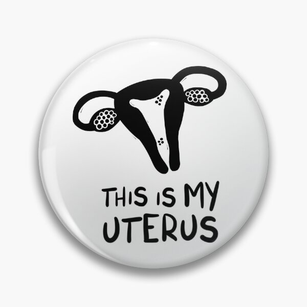 Item preview, This is MY uterus black and white feminist print designed and sold by -littlesecrets-.