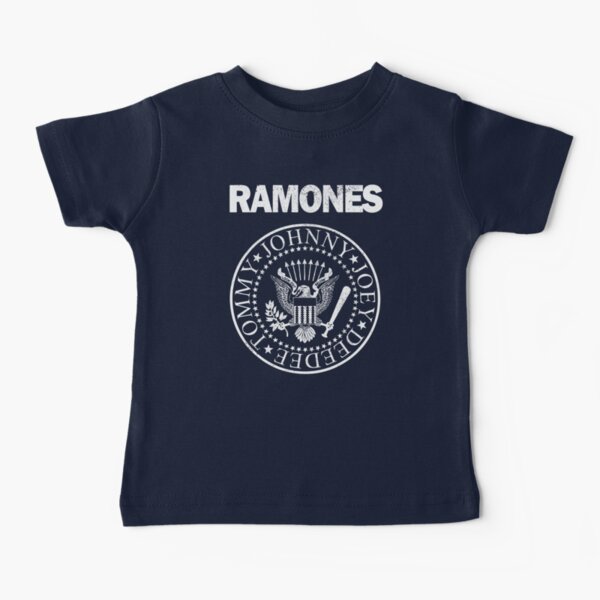 Ramones (white distressed design) Baby T-Shirt