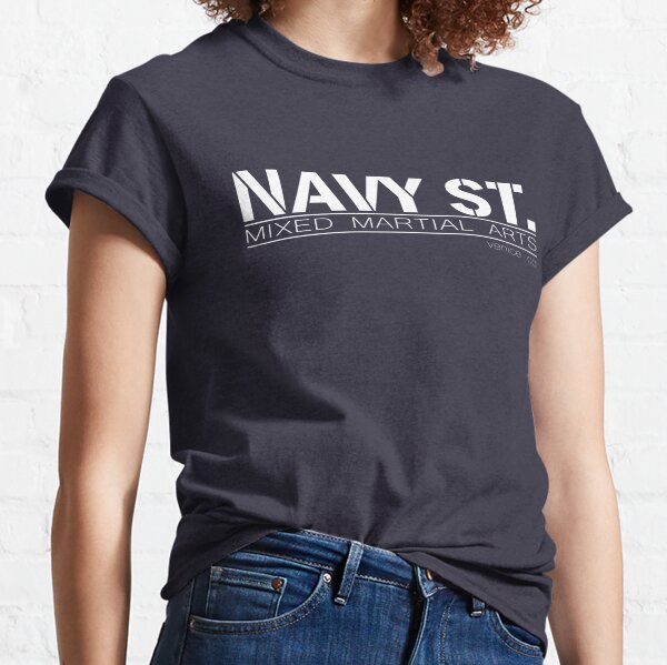 Navy Street angepasste Maske Classic T-Shirt