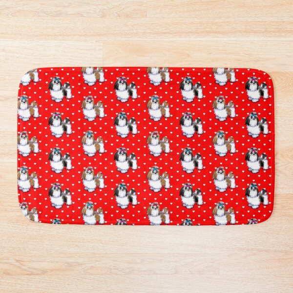 Item preview, Shih Tzus red hearts designed and sold by Catia Lee.