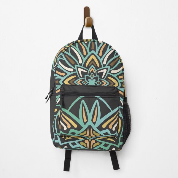 Item preview, Mint Blue Gradient Echeveria Mandala designed and sold by marta-maria.