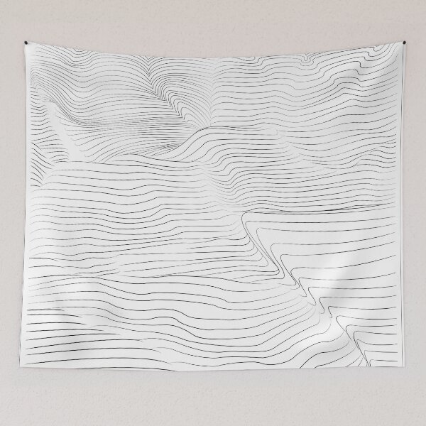 Item preview, Punakaiki Swirls (White) designed and sold by Mika Huggett.