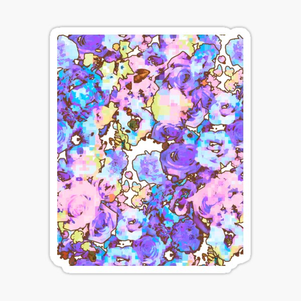 Item preview, rose garden (lavender lemonade) designed and sold by aliengeometries.