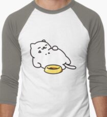 Neko atsume - Tubbs Katze Baseballshirt mit 3/4-Arm