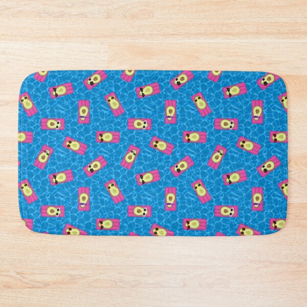 Item preview, Modern Flat- Avocados Lounging in the Pool designed and sold by WickedRefined - Nicole Demereckis.