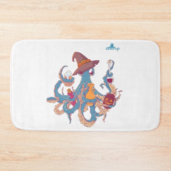 Item preview, Bruja pulpo abrazando basura designed and sold by OctocupShop.