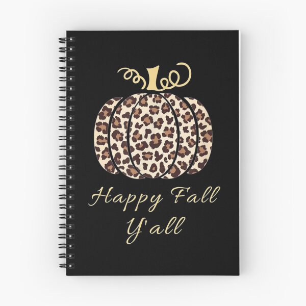 Item preview, Happy Fall Yall Leopard Print Pumpkin designed and sold by MarcMolinaro.