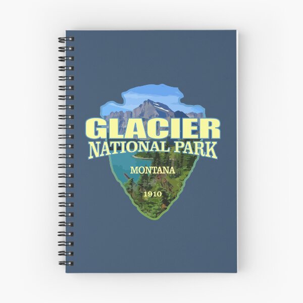 Item preview, Glacier National Park (arrowhead) designed and sold by curranmorgan.