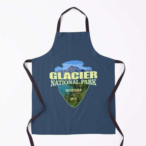 Item preview, Glacier National Park (arrowhead) designed and sold by curranmorgan.