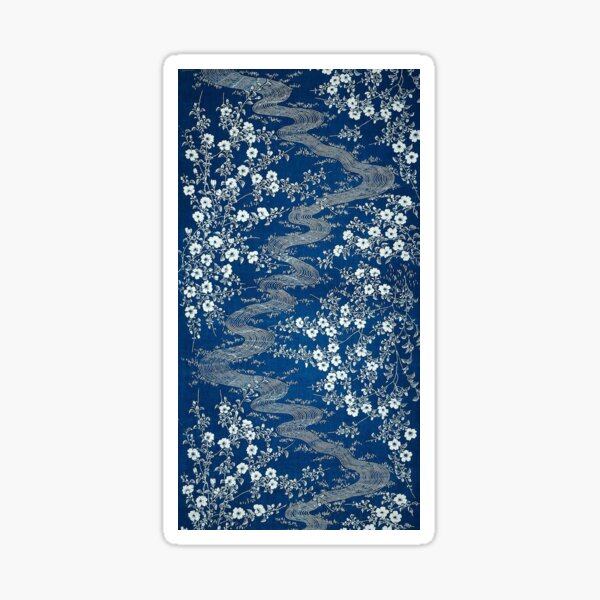 Vintage Textile, Japanese, late Edo period  Sticker