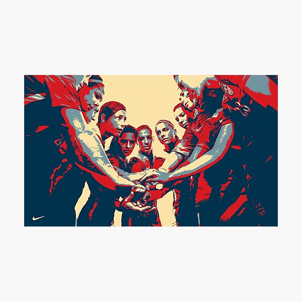Item preview, USWNT Huddle  designed and sold by hfournier.