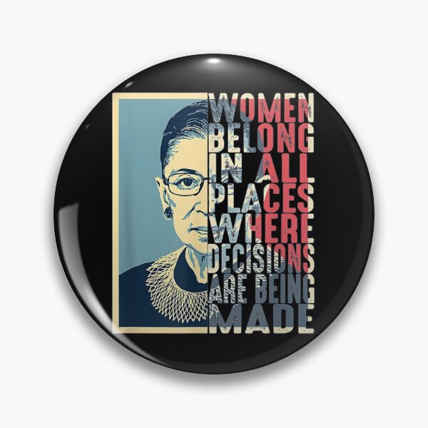 Item preview, Vintage RBG Legend - Women Belong In All Places Where Decisions Are Being Made Rbg Quotes T-Shirt designed and sold by RBG1933Tee.