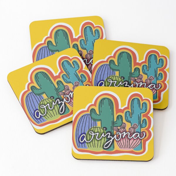 Item preview, arizona - colorful cactus designed and sold by amikhael.