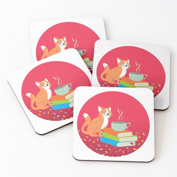 Item preview, Tea, Cats, Books - Green Tea designed and sold by CozyMarket.
