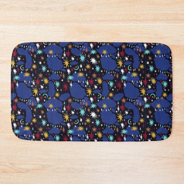 Item preview, Hand drawn stylish mininal nigth sky seamless pattern.  designed and sold by FENIO.