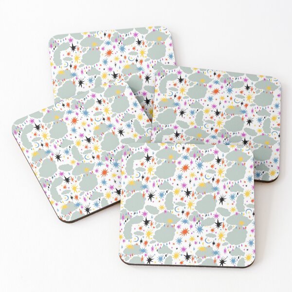 Item preview, Hand drawn stylish mininal nigth sky seamless pattern.  designed and sold by FENIO.