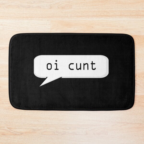 Item preview, oi cunt designed and sold by J Bigglesworth.
