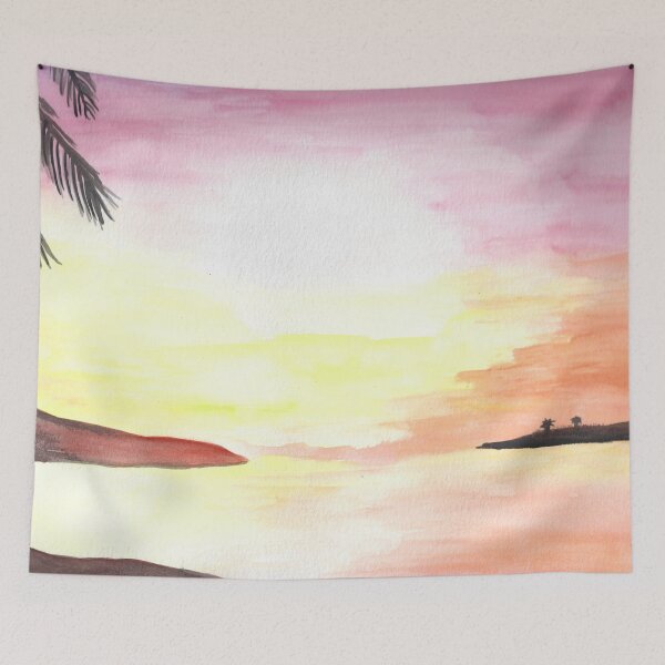 Item preview, tropical sunset designed and sold by kudzookeeper.