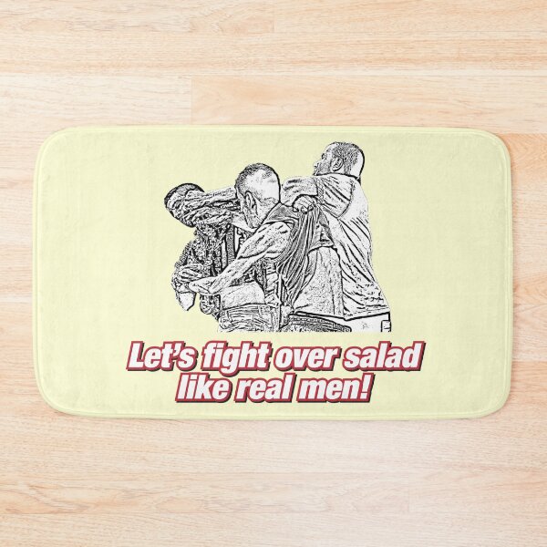 Item preview, Let's fight over salad like real men! designed and sold by suranyami.