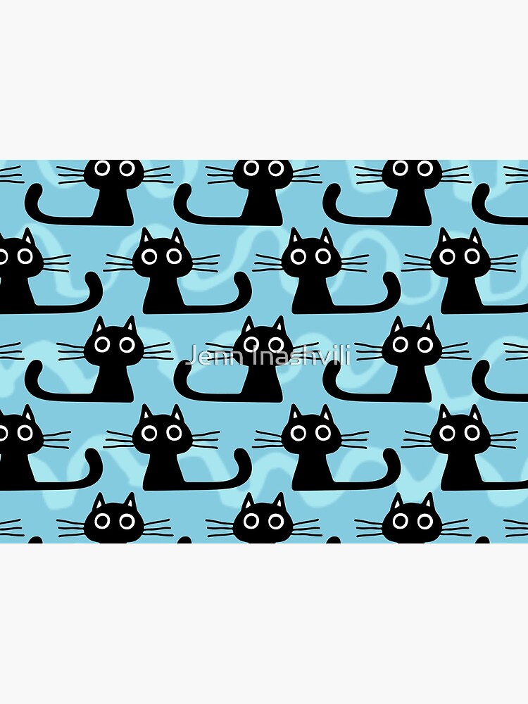 Cutie Kitty Cat Wide Eyed Black Kitten by ShortCoffee