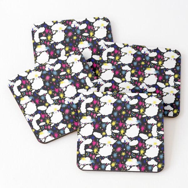 Item preview, Hand drawn stylish mininal nigth sky seamless pattern.  designed and sold by FENIO.