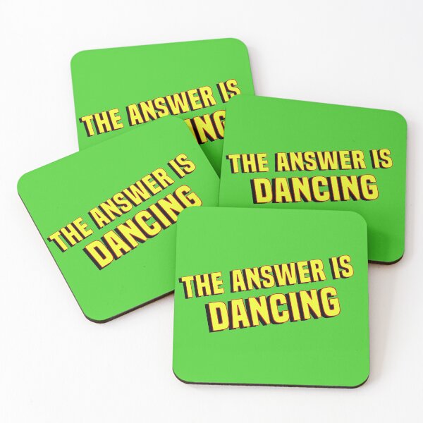 Artikelvorschau, the answer is dancing entworfen und verkauft von blankshirt.
