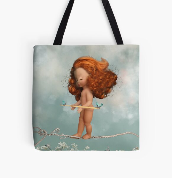 Frayed Knot All Over Print Tote Bag