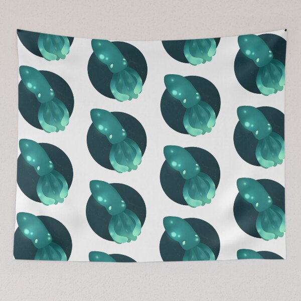 Item preview, Cute Minecraft Glowsquid (White Background) designed and sold by MiaChanz.